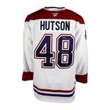 Lane Hutson Signed Montreal Canadiens Away Fanatics Premium Jersey insc."NHL Debut 04/15/2024" (Limited Edition of 25) - AUCTION