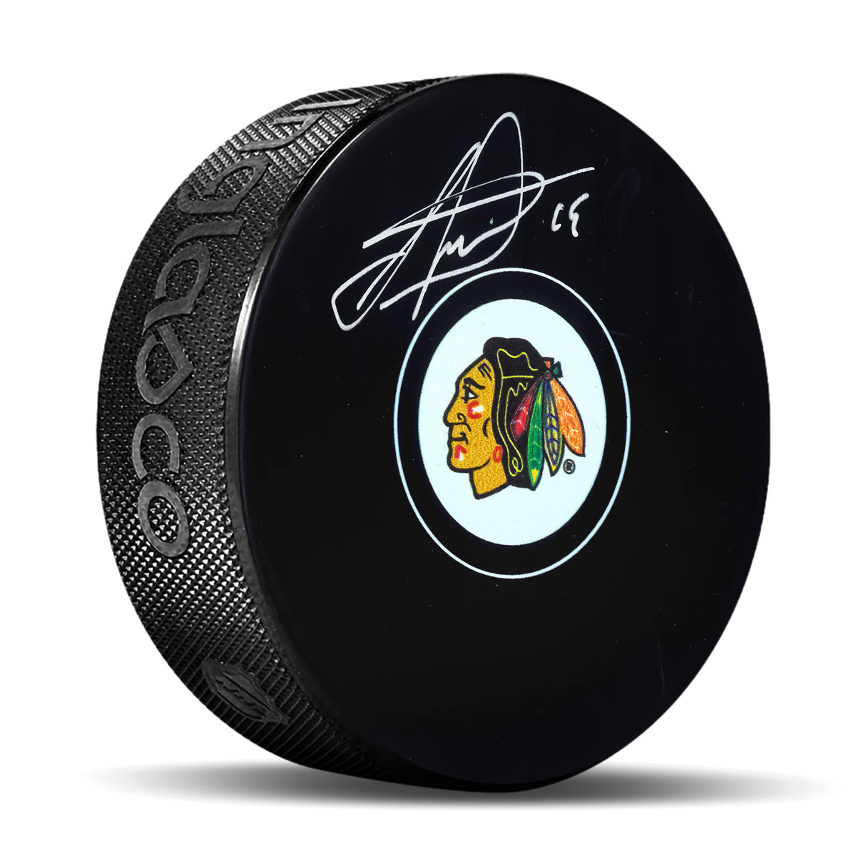 Jonathan Toews Signed Chicago Blackhawks Puck
