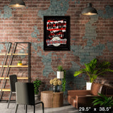 AC/DC Framed We Salute You Print with Platinum LP – Lifestyle – Frameworth