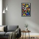 X-Men Framed Character Collage – Detail – Frameworth