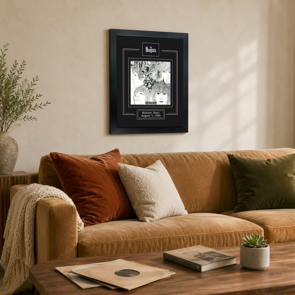 Revolver Framed Beatles Album Print - lifestyle 3