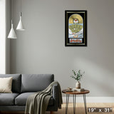 Green Day Dookie Music Cover Framed with Gold Vinyl – Detail – Frameworth