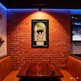 Jimi Hendrix Bold As Love Music Cover Framed with Gold Vinyl – View 4 – Frameworth