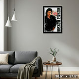 JacksonM BAD Tribute Poster Framed – Detail – Frameworth