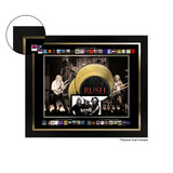 Rush Framed Album Collection Collage with Gold 45 Record - AUCTION