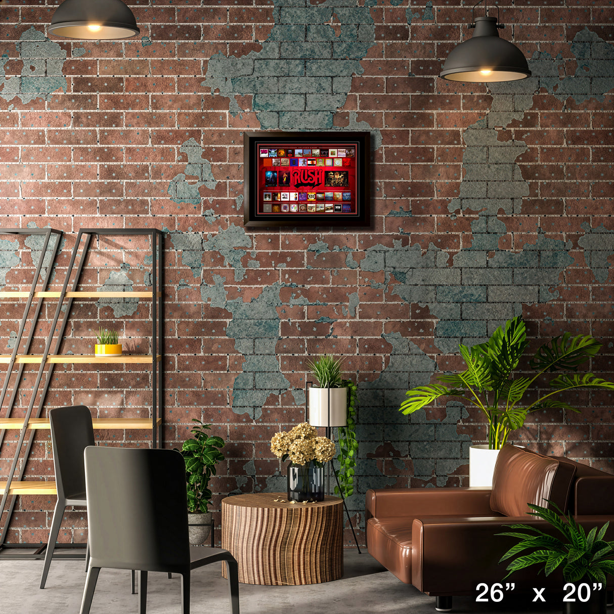 Rush Framed Album Collection Collage – Lifestyle – Frameworth