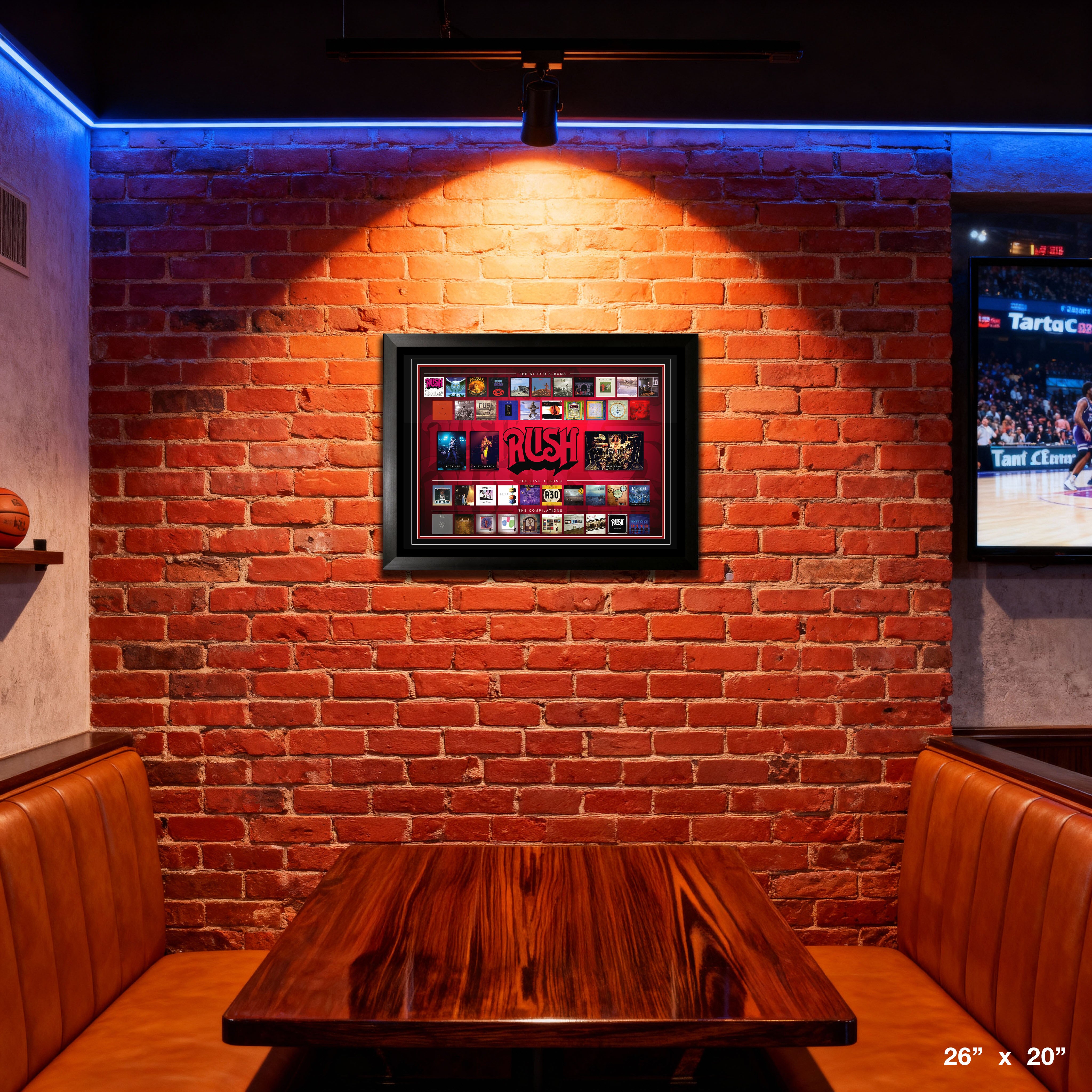 Rush Framed Album Collection Collage – Frameworth Sports Marketing