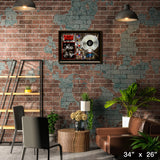 Rush Framed Collage With Platinum LP – Lifestyle – Frameworth