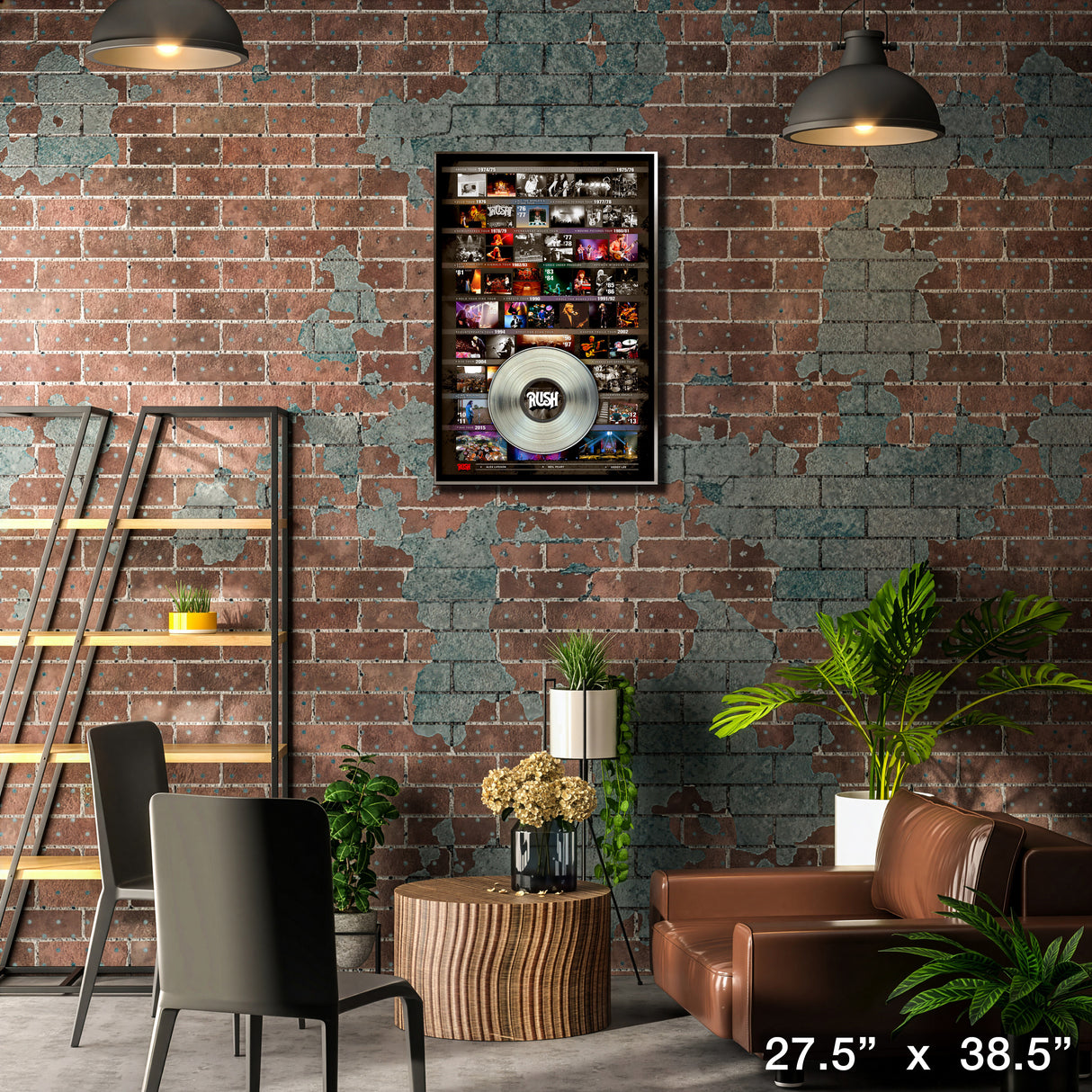 Rush Framed Tour History Collage – Lifestyle – Frameworth