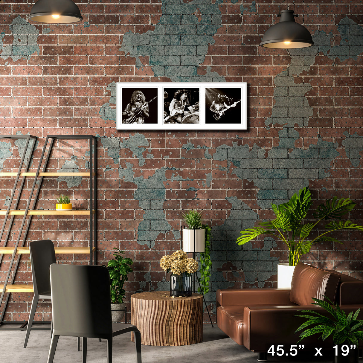 RUSH Framed Triple Black & White Photo Collage – Lifestyle – Frameworth