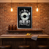 The Tragically Hip Framed Black and White Band Photos with Platinum LP