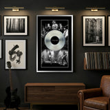The Tragically Hip Framed Black and White Band Photos with Platinum LP