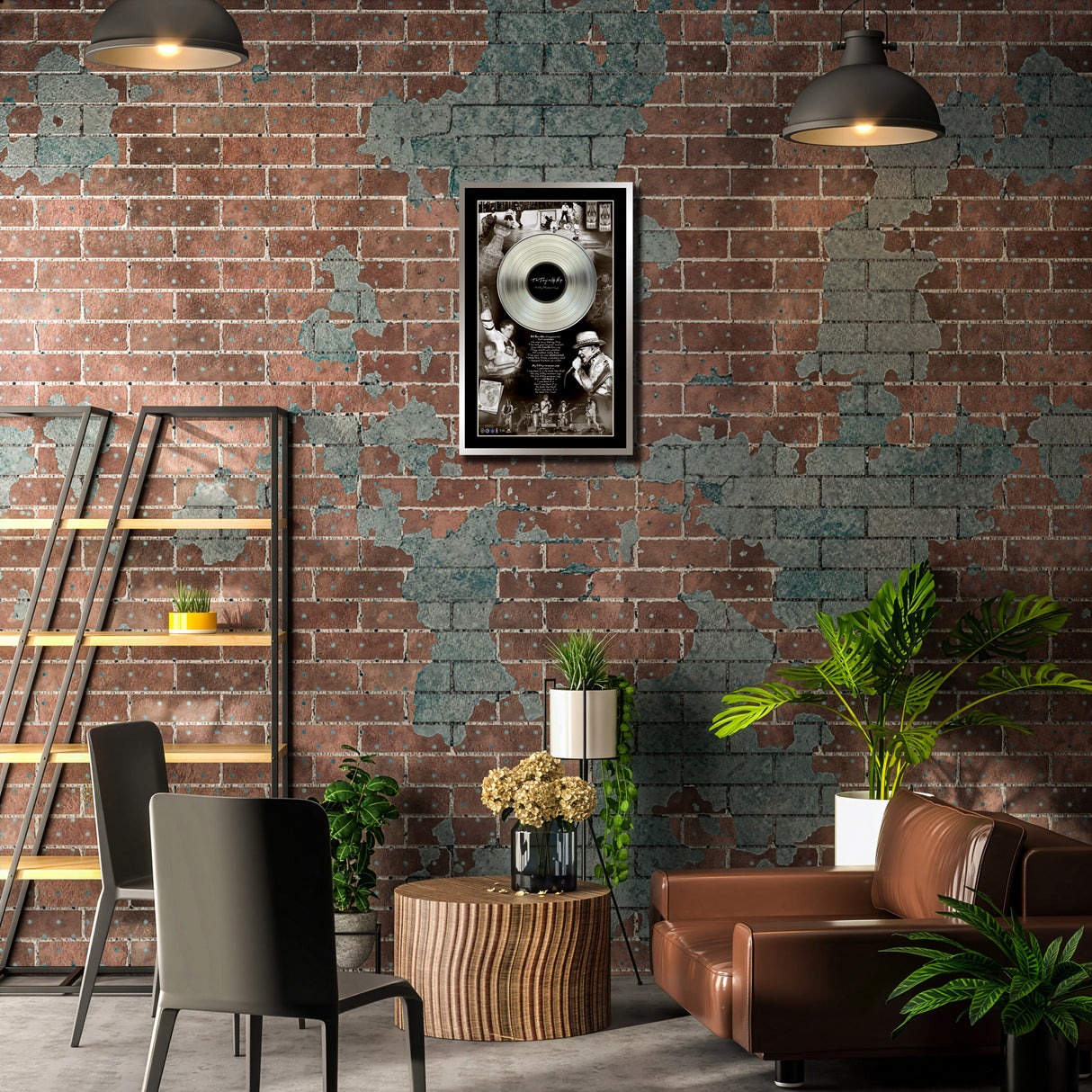 The Tragically Hip and Bill Barilko Framed Collage with Platinum LP – Lifestyle – Frameworth