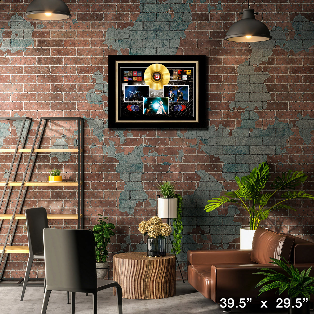 The Tragically Hip Framed Career Collage with Guitar Picks – Lifestyle – Frameworth