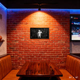 The Tragically Hip Framed Gord Salute Mini Canvas – View 4 – Frameworth