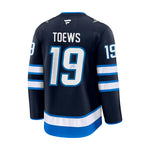 Jonathan Toews Signed Winnipeg Jets Fanatics Premium Home Jersey
