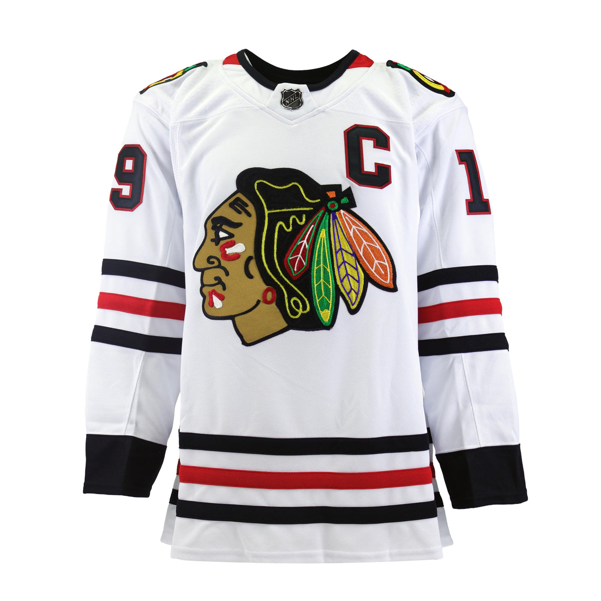 Jonathan Toews Signed Chicago Blackhawks Adidas White Jersey with Insc "Captain Serious" - AUCTION