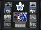 Toronto Maple Leafs Framed Stanley Cup Dynasty Collage - Frameworth Sports Canada 