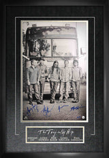 The Tragically Hip Signed & Framed Limited Edition Tour Bus Print – Artist Proof Edition