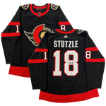 Tim Stutzle Signed Ottawa Senators Adidas Authentic Home Jersey