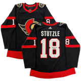 Tim Stutzle Signed Ottawa Senators Adidas Authentic Home Jersey