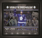 Toronto Maple Leafs Captains Framed Print - Frameworth Sports Canada 