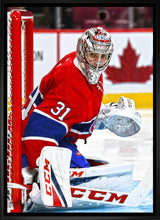 Carey Price Montreal Canadiens Framed 20x29 On Post Save Canvas