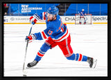 Alexis Lafreniere New York Rangers Framed 20x29 Shooting Canvas