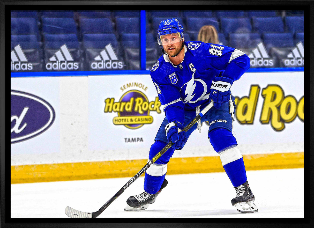 Steven Stamkos Tampa Bay Lightning Framed 20x29 Action Canvas