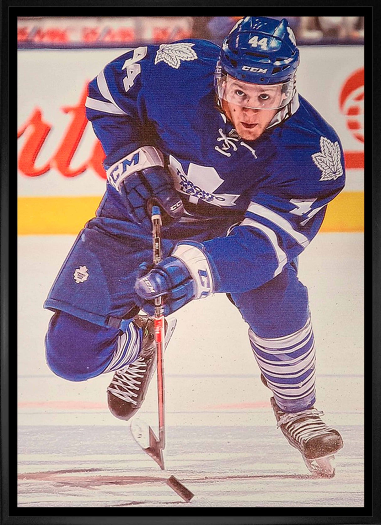 Morgan Rielly Toronto Maple Leafs Framed 20x29 Canvas