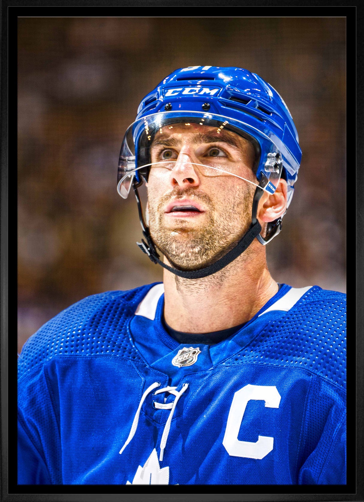 John Tavares Toronto Maple Leafs Framed 20x29 Close-Up Canvas