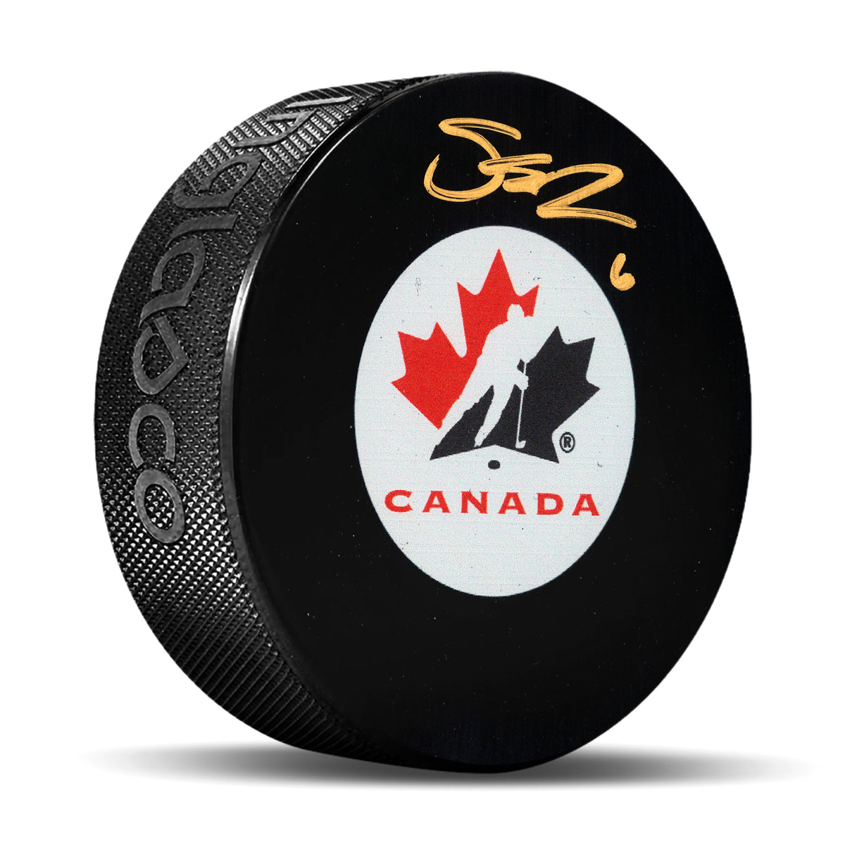 Shea Weber Signed Team Canada Puck - AUCTION