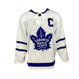John Tavares Signed Toronto Maple Leafs Adidas Authentic Jersey with "C" (white) - AUCTION