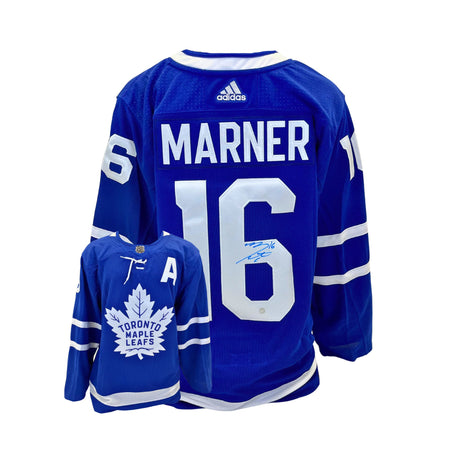 Mitch Marner Signed Toronto Maple Leafs  Blue Adidas Authentic Jersey - AUCTION