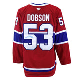 Noah Dobson Signed Montreal Canadiens Fanatics Premium Jersey