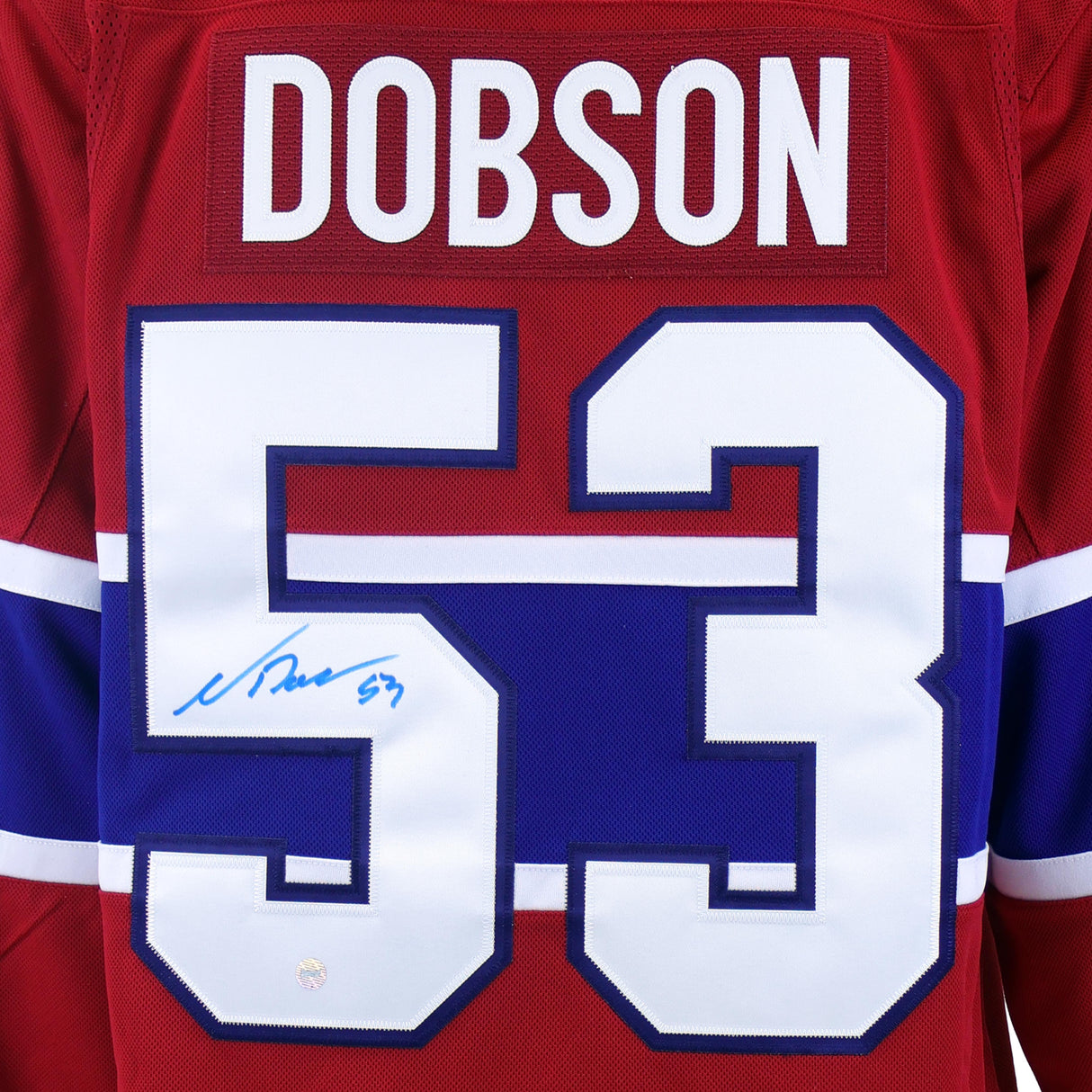 Noah Dobson Signed Montreal Canadiens Fanatics Premium Jersey