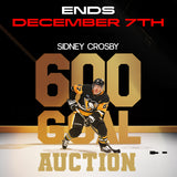 Crosby 600 Goals Auction