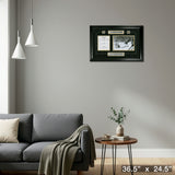 Bobby Orr Boston Bruins Framed 1970 Stanley Cup "The Goal" Scoresheet Collage – Detail – Frameworth