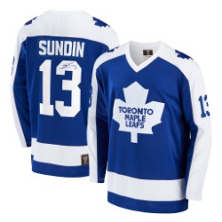 Mats Sundin Signed Toronto Maple Leafs Fanatics Vintage Jersey - AUCTION