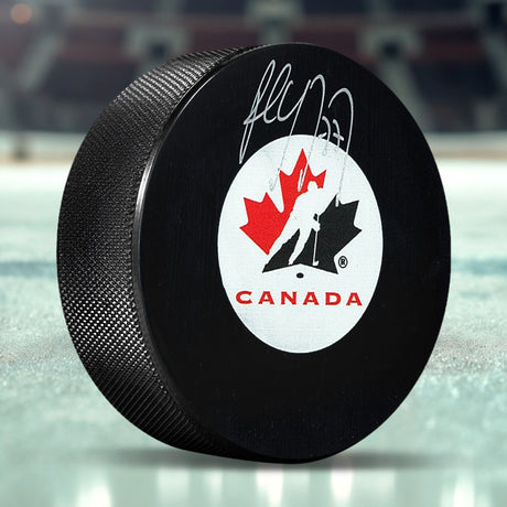 Paul Coffey Signed Puck Team Canada