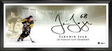 Jaromir Jagr Signed Framed 18x44 Print Oversized Autograph "2x Stanley Cup Champion" (Limited Edition of 68) - AUCTION