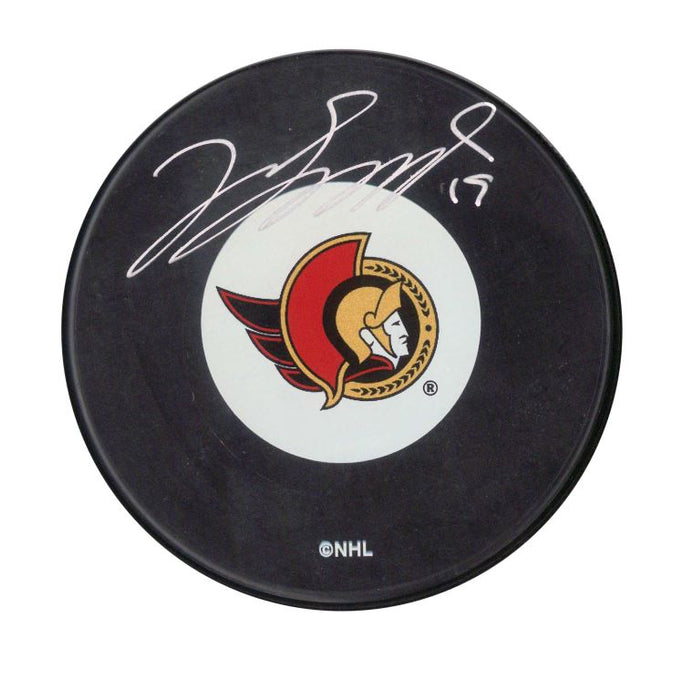 Jason Spezza Signed Ottawa Senators Puck