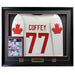 Paul Coffey Signed Framed Canada Cup 87 Replica White Jersey - Frameworth Sports Canada 