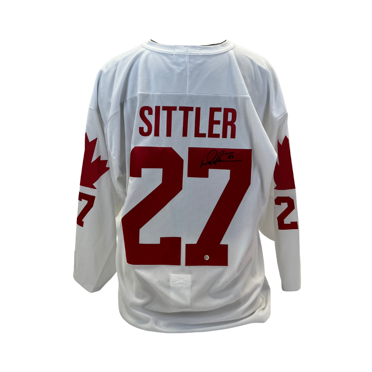 Darryl Sittler Signed Team Canada 76 Replica White Jersey - AUCTION
