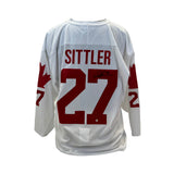 Darryl Sittler Signed Team Canada 76 Replica White Jersey - AUCTION