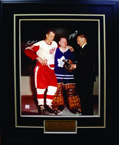 Howe,G/Bower,J Dual Signed 16x20 Pl Bros In Arms - AUCTION