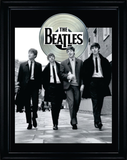 Beatles In London Framed with Silver LP - Frameworth Sports Canada 