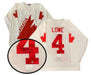Kevin Lowe Signed Team Canada 1984 White Replica Jersey - Frameworth Sports Canada 
