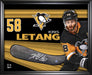 Kris Letang Signed Framed PhotoGlass Pittsburgh Penguins Stickblade - Frameworth Sports Canada 