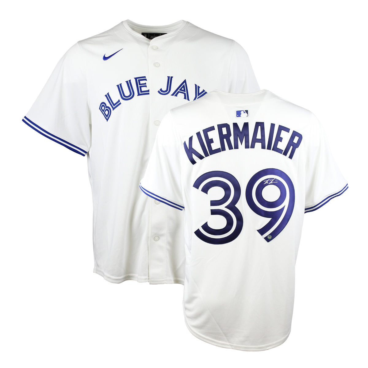 Kevin Kiermaier Signed Jersey Toronto Blue Jays 2024 Replica White Nike - AUCTION